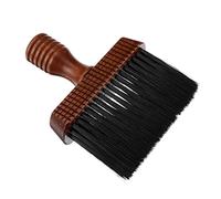 Healvian Brosse De Nettoyage Cheveux Coiffure Manche Bois Poils Doux Haute Densité Brosse Dépoussiérante Cou Pour Cheveux Cassés Outil Pratique Barbier Et Salon