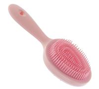 Healvian Brosse Exfoliante Pour Cuir Chevelu Brosse À Shampooing À Double Manche Pour Cuir Chevelu
