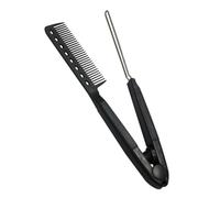 Healvian Brosse Lissante Cheveux Professionnelle Peigne Coiffant Ergonomique pour Lissage Compacte et Confortable pour Usage