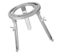 Healvian Brûleur Bunsen de Laboratoire Trépied Chauffant en Alliage d'Aluminium Matériel d'Expérimentation Léger pour Usines et Enseignement