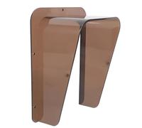 Healvian Cache de Sonnette Extérieur en Acrylique Imperméable Protection Solaire, Installation Facile, Adapté aux Machines de Contrôle D'accès et Cartes de Pointage