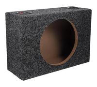 Healvian Caisson de Basses 8 Pouces pour Subwoofer Voiture, Enceinte Acoustique Vide Recouverte de Moquette, Caisson pour Haut-Parleur Auto Compatible Multi-modèles, Accessoire Audio