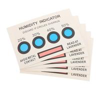 Healvian Cartes Indicatrices d'Humidité à Bande Sensible à L'Eau, 20 Unités, Changement de Couleur pour Circuit Imprimé, Adaptées Contrôle d'Humidité Intérieur et Espaces de Travail