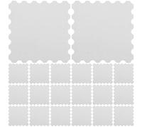 Healvian Cartes Postales Vierges à L'aquarelle 25 Feuilles 5,5 X 5,5 Cm Papier Cartonné Perforé pour Création Artistique Diy, Timbres Vierges pour Scrapbooking et Correspondance