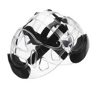 Healvian Casque de Boxe Taekwondo 2 Pcs Petit Taille, Protection Faciale Amovible et Légère en Matériaux Antichoc, Équipement D’Arts Martiaux pour Karaté, Kickboxing et Entraînement