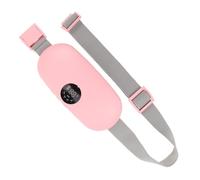 Healvian Ceinture Chauffante Menstruelle Sans Fil avec Massage Vibrant pour Crampes Abdominales et Lombaires Ceinture de Soutien Portable pour Femmes Pendant les Règles