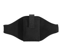Healvian Ceinture de Fitness Ajustable en Néoprène 85 CM avec Poche Pratique Paquet Banane de Course Noir Résistant à L'Usure Ceinture Porte-Micro Polyvalente pour Entraînement et