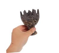 Healvian Ceramic Scalp Massager Comb For Home And Salon Reliable Multi Functional Moxibustion Scraping Jar With Wide Tooth Design For Gentle Head Care And Relaxation