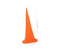Healvian Chapeau de Nain de Orange Pliable Accessoire Costume Gnome et Portable pour Fêtes Thématiques Halloween et Séances Photo Festives