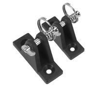 Healvian Charnières de Pont Accessoires Robustes pour Bateau en Acier Inoxydable Installation Facile 2pcs pour Store Bimini Adaptées aux Yachts et Activités de Loisirs