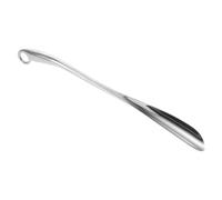 Healvian Chausse-pied à Manche Lisse en Alliage D'aluminium Solide et Solide de 52cm, Léger et Facile à Transporter, pour Adultes et Femmes Enceintes en Voyage Bureau