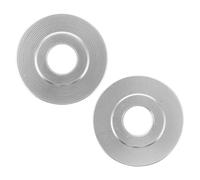 Healvian Clip de Fixation Diamètre 8 Mm pour Roulette de Fauteuil Roulant en Alliage D’aluminium Lot de Argentées, Dispositif de Maintien et Positionnement pour Accessoires de Mobilité