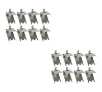 Healvian Clip Etagere Frigo Pinces Pour Étagère De Réfrigérateur 16 Pièces Mini-réfrigérateur Étagères De Remplacement Clips De Renfort Pour Étagère De Refroidissement De Support De Réfrigérateur En