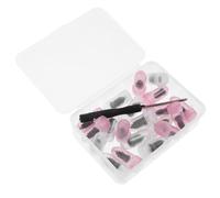 Healvian Clous Champignon et Vis Caoutchouc pour Réparation Pneus Voiture et Moto, Kit Couteau pour Crevaison Rapide, Adapté aux Pneus Tubeless et Électriques