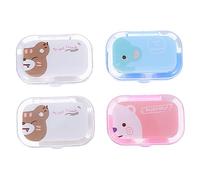 Healvian Coffret De Dessin Animé pour Halloween Lot De 4 Boîtes Facile À Transporter Matériau Robuste Rangement pour Les Yeux Humains