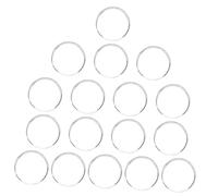 Healvian Coffret de Présentation de Vernis à 20 Pièces Cartes D'échantillons de Vernis à en Verre pour Salons de Beauté