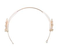 Healvian coiffe de plumes pour mariées faire la fête accessoires de cheveux barrette de cheveux de mariage être accessoire cheveux bandeaux avec panache Bandeau de mariage la plume blanche
