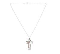 Healvian Collier Croix De Baseball Pour Communion Et Sainte Communion Acier Inoxydable Bijoux Pour Hommes Et Garçon Fille