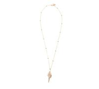 Healvian Collier Femme Plaqué Or avec Pendentif Conque et Élégant pour Femmes pour et Mères Design Délicat et