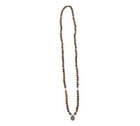 Healvian Collier Perles de Pierre avec Pendentif Lotus Élégant Bracelet Multifonction Perles pour Femmes Accessoire de Mode et Pierre