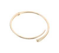 Healvian Collier Ras Cou Métallique Ouvert pour Femmes Design Géométrique Fermeture à Ressort Pratique Punk pour Événements et Usage