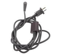 Healvian Cordon Électrique de Rechange pour Sèche-cheveux, Câble D’alimentation Eu 2,7 M, Fil de Remplacement Compatible avec Sèche-cheveux Professionnel, Accessoire pour Réparation