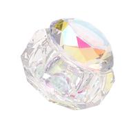 Healvian Coupe En Cristal Élégante Pour Nail Art - Bol Dappen Avec Porte-stylo - Ensemble D'outils Pour Les Pour Femmes