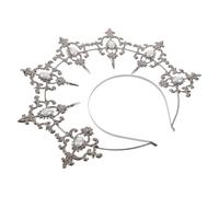 Healvian Couronne Bandeau de Déesse Soleil Design Accessoire Coiffure Mariage Assemblé Main Style Grec Moderne