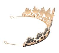 Healvian Couronne De Bal Accessoires Cheveux Casque De Déguisement Couronne De Reines Bandeau De Fête Bandeau De Cosplay Black