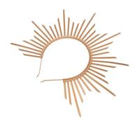 Healvian Couronne Halo Soleil à Pointes Pour Femmes Bandeau De Carnaval Accessoire Cheveux De Fête Coiffe Déesse Style Vintage