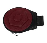 Healvian Coussin de Siège Auto Pivotant 360° Portable pour Femmes Enceintes Coussin Rotatif Moelleux en Tissu Rouge Profond Diamant Siège Voiture Ergonomique pour Soulagement Lombaire et