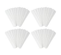 Healvian Coussinets Anti-transpiration Auto-adhésifs pour Col de Chemise 100 Pcs Blancs, Patchs Absorbants Jetables Invisibles pour Protection des Cols et Casquettes, Confort