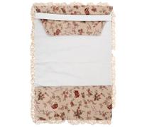 Healvian Couverture de Livre en Dentelle Lavable A5 Protège-Livre Anti-Usure en Tissu Délicat Housse de Protection Légère pour Carnet Journal Intime et Agenda Décoration Vintage