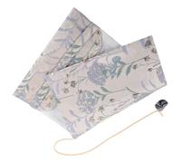 Healvian Couverture de Protection pour Livres en Tissu Satinée Ajustable A5, Pochette Réutilisable à Motif Pissenlit Bleu, Protège-livres Créatif et Pratique pour Étudiants et Bureau