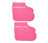 Healvian Couverture de Thérapie Cire Paraffine pour Pieds, 2 Paires en Polyester, Réutilisable, Soin Pratique pour Pieds le Sommeil