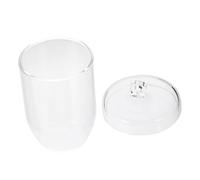 Healvian Creuset Quartz pour Fusion De Métaux Précieux avec Bec Verseur Et Résistant Chaleur Coussinet De Laboratoire