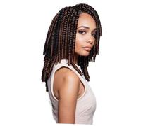 Healvian Crochet Braid Spring Braids Strands Low Temperature Fiber Extensions Tresses Synthétiques Mode Accessoire Coiffure