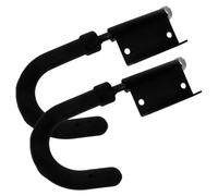 Healvian Crochets D'échelle pour Toit en Acier Inoxydable Robustes et Fiables, Accessoires pour Échelles D'extension Caoutchouc Antidérapant, pour Usage Extérieur, Lot de 2 Pièces