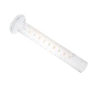 Healvian Cylindre Gradué Mesure Précise en Verre pour Laboratoire 500ml et Réutilisable, Tube Droit en Verre Étroit Adapté aux Expériences Scientifiques
