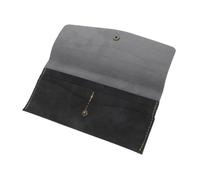 Healvian d'argent Noir Porte-Monnaie pour Femme Sacs à Main d'embrayage pour Les Femmes Petit Portefeuille Petite Pochette d'argent Portefeuille de Billets d'un Faux Cuir Black