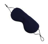 Healvian de Sommeil Réglable Soie Refroidissant et Chauffant Double Face Occultant et pour Voyage Sommeil et Relaxation Vert et Bleu Marine