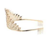 Healvian Diadème de Mariée Cristal Couronne de Tiaras Accessoires de Cheveux Élégants avec pour Reine de Mariage