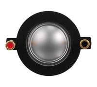Healvian Diaphragme Rond de Remplacement pour Haut-Parleur Noir en Plastique, Accessoire de Réparation Professionnel pour Amis et Famille, Diamètre 34,4 Mm