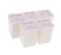 Healvian Dissolvant Vernis à Ongles Lingettes Coton Doux pour Nettoyage des Ongles sans Peluches Boîtes Compactes