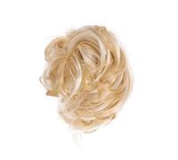 Healvian Élastique Cheveux Bouclés Volumineux pour Queue de Cheval Femme Fille Postiche Fluffy Lifelike Accessoire Coiffure Durable et Confortable