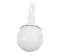 Healvian Embout De Canne à Boule De Roulement Plastique Blanc Accessoire Pour Canne Blanche à Crochet Embout D’assistance Au Roulement Pour Stabilité Marche Des Aveugles En Intérieur Et Extérieur