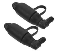 Healvian Embouts Buccaux en Silicone Souple 2 Pièces pour Poche à Eau Cyclisme Valve d'Aspiration Étanche Anti-Fuite Kit de Rechange Léger Compatible Randonnée et Trekking