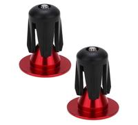 Healvian Embouts de Guidon Protection des Extrémités en Alliage D'aluminium Facile à Remplacer Lot de 1 Paire pour Vélo VTT 22-24mm pour Cyclisme en Extérieur