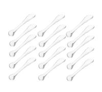 Healvian Ensemble De 15 Cuillères À Crème Pour Le Visage Robustes Et Faciles À Nettoyer Pour Un Usage Personnel Ou En Salon