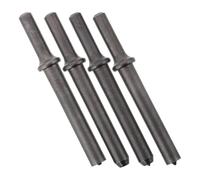 Healvian Ensemble de 4 Mèches de Burin Pneumatique pour Marteau Pneumatique, Embouts de Lissage Solide, Outils de Rivetage et Perçage Précis, Kit D’accessoires Compact pour Réparation